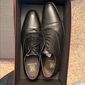 Bruno Magli Classic Black Oxfords